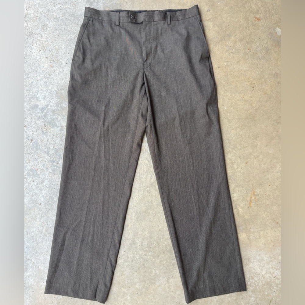 J Ferrar Mens 36x32 Chestnut Brown Pants